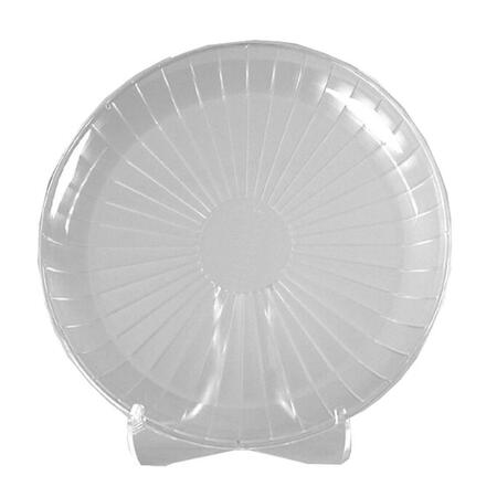 WNA COMET WEST A712PCL25 PEC 12 in. Round Catering Tray, Clear A712PCL25  (PEC)